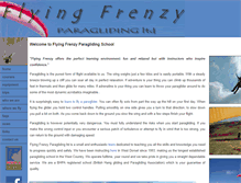 Tablet Screenshot of flyingfrenzy.com